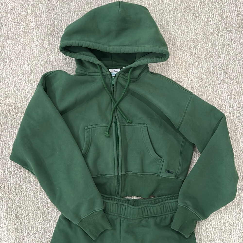 Aritzia TNA sweat fleece terry fleece mega fit